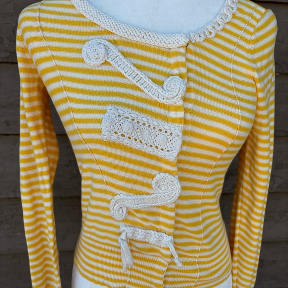 Anthropologie Sparrow appliqué cardigan - Picture 2 of 8